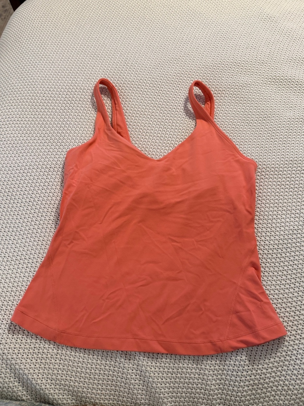 lululemon athletica Women's Align Scoop Neck Tank in Coral XS